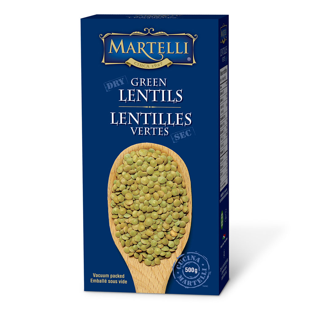 Martelli Dry Green Lentils Martelli Foods Inc 