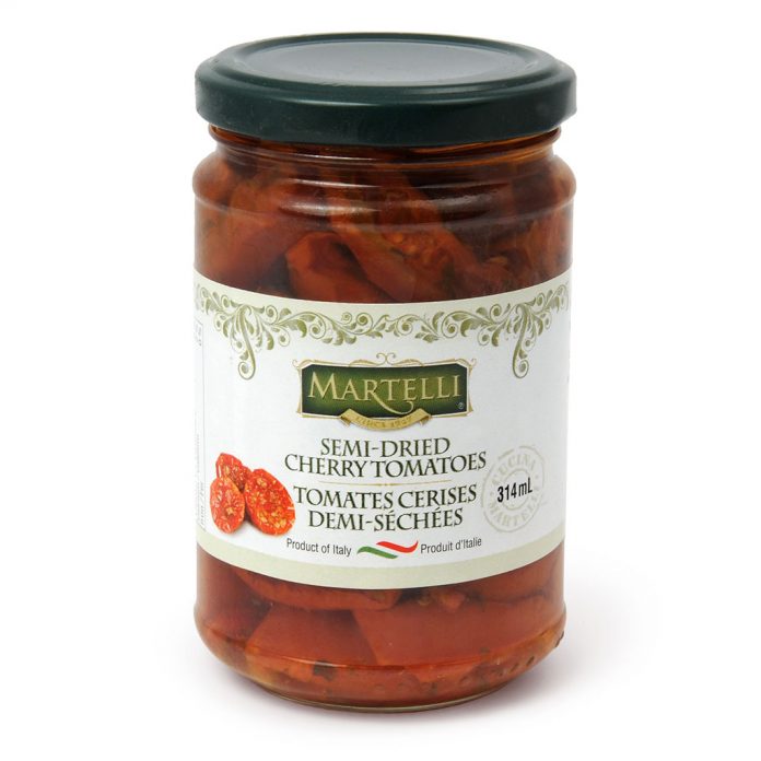 Martelli SemiDried Cherry Tomatoes in Oil Martelli Foods Inc.