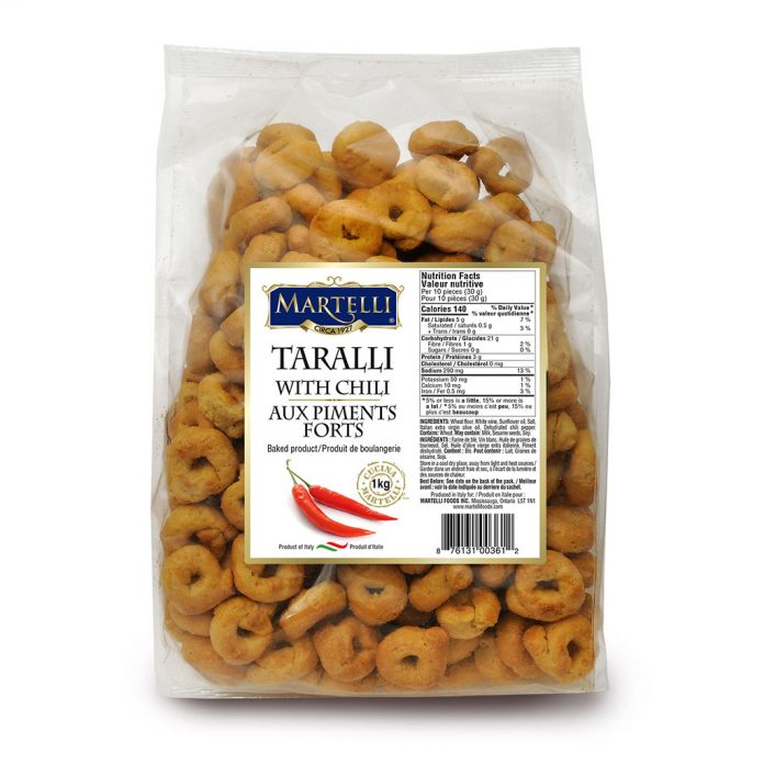Martelli Taralli With Chili