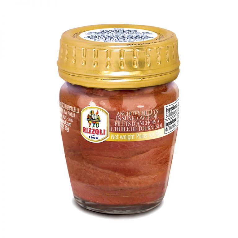 Rizzoli Emanuelli Anchovies In Sunflower Oil Martelli Foods Inc.
