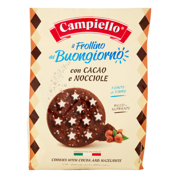 Campiello Star Biscuits with Cocoa & Hazelnuts - Martelli Foods Inc.